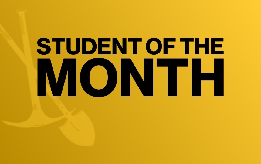January Middle School Student of the Month