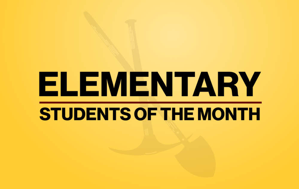 April Elementary Diggers of the Month