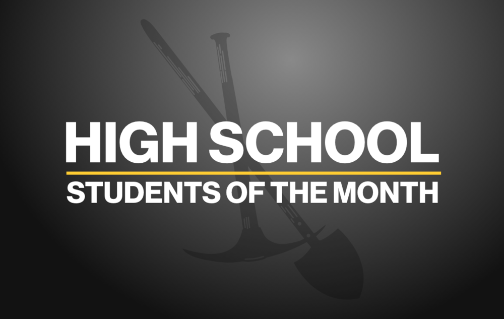 September High School Students of the Month