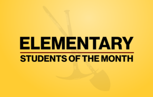 January Elementary Diggers of the Month